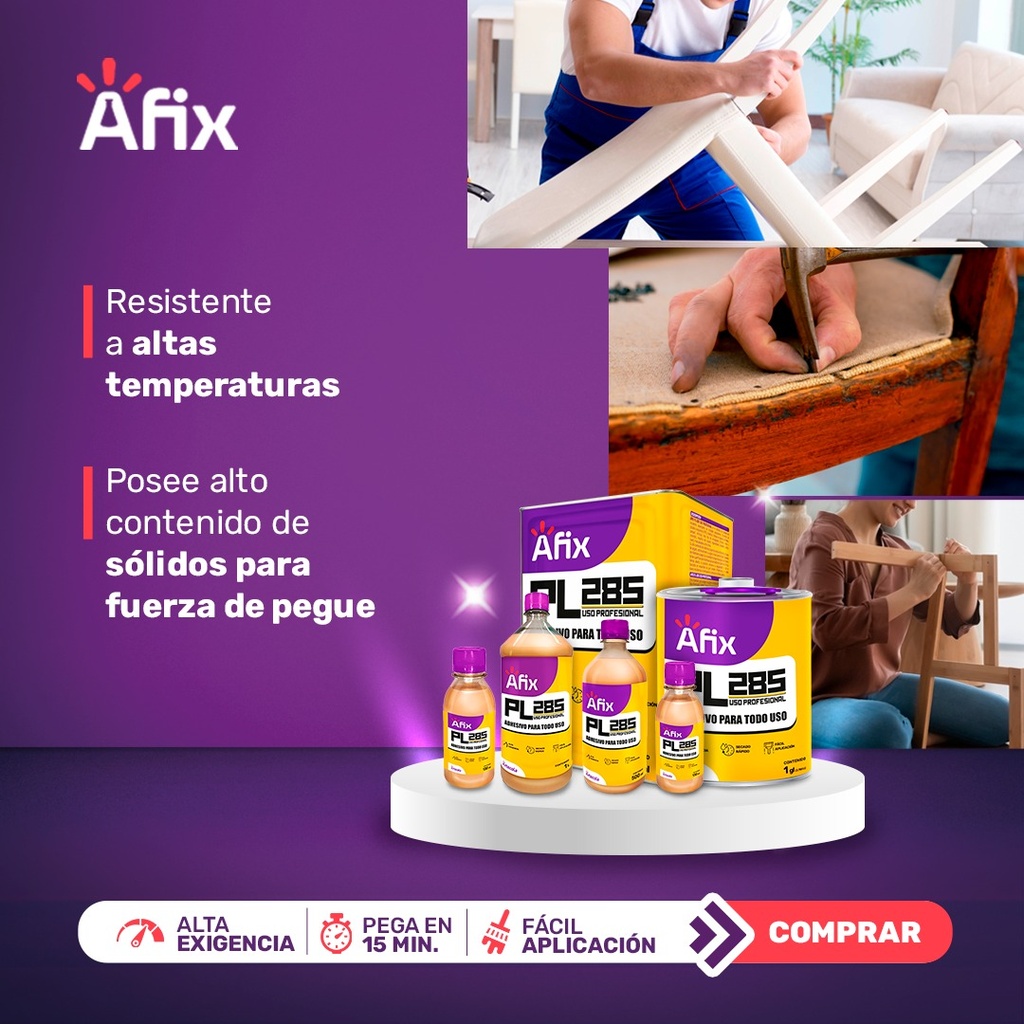 AFIX PL285 USO PROFESIONAL 500ML - Caja de 24
